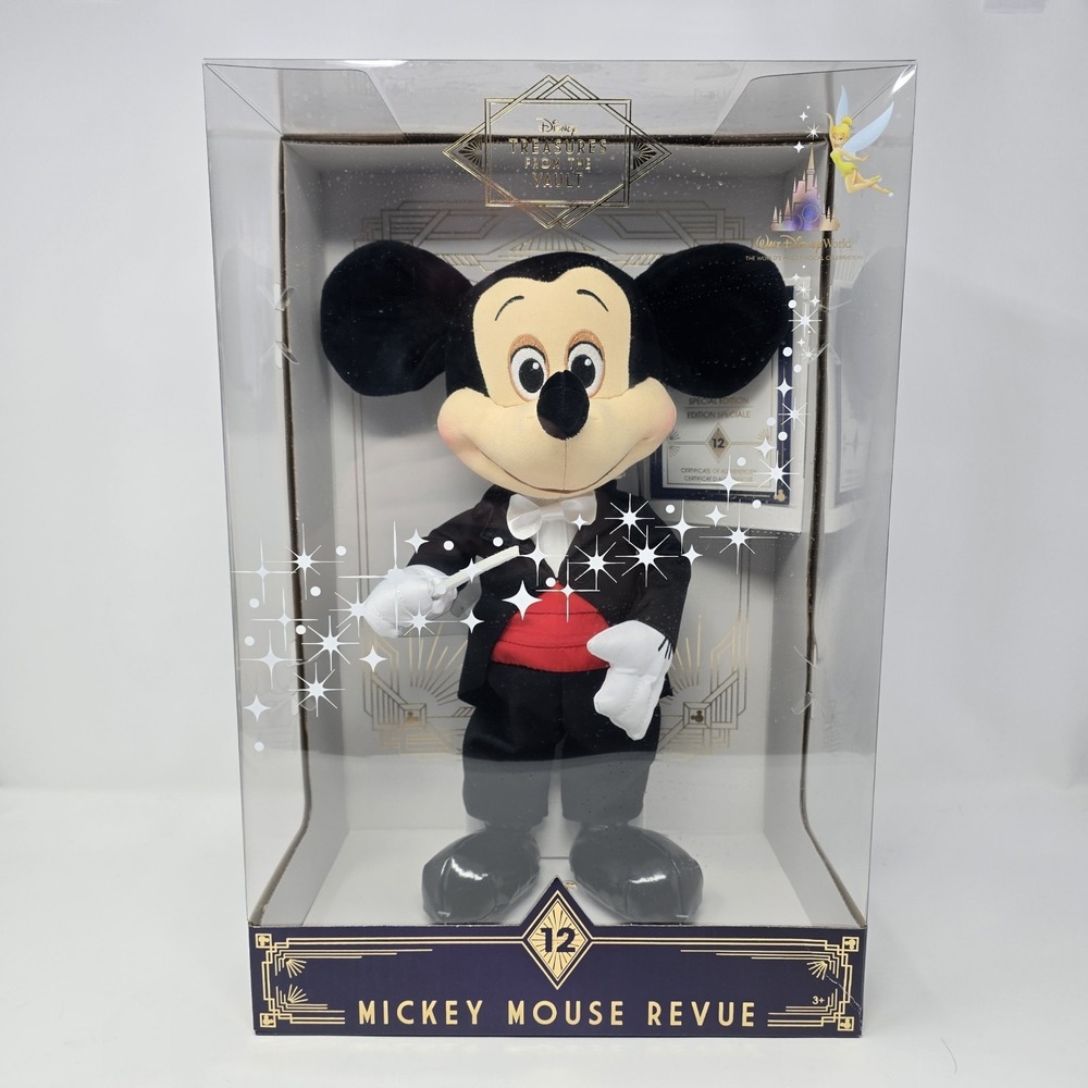 Disney Treasures From the Vault Mickey Mouse Revue Plush Limited Edition 12
